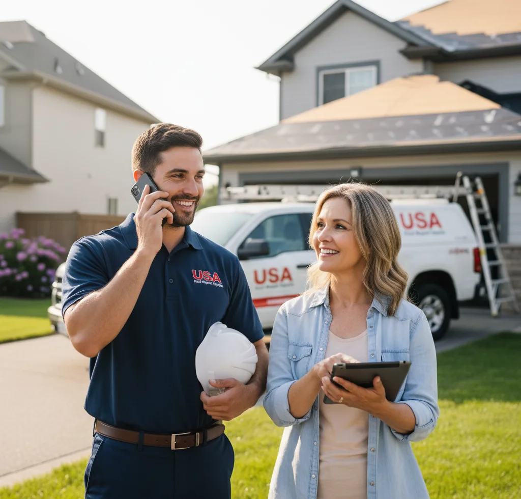 USA Roof Repair Experts customer support in Jetersville